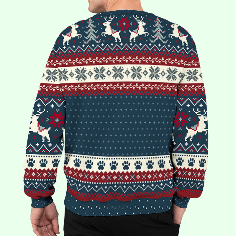 Cozy Pet Winter - Personalized Custom All-Over-Print Sweatshirt