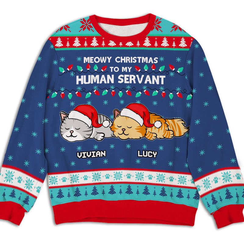 Human Servant - Personalized Custom All-Over-Print Sweatshirt