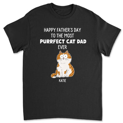 Purrfect Cat - Personalized Custom Unisex T-shirt