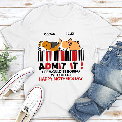 Happy Mothers Day - Personalized Custom Unisex T-shirt