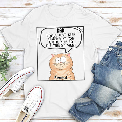 Cats Will Just - Personalized Custom Unisex T-shirt