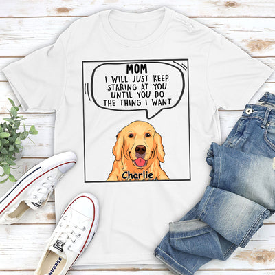 Dogs Will Just - Personalized Custom Premium T-shirt