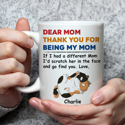 We Had A Different Mom - Personalized Custom Coffee Mug