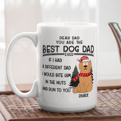 You Are The Best Dog Dad - Personalized Custom Coffee Mug