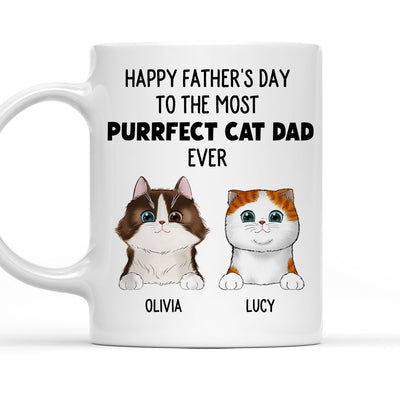 The Most Purrfect - Personalized Custom Coffee Mug