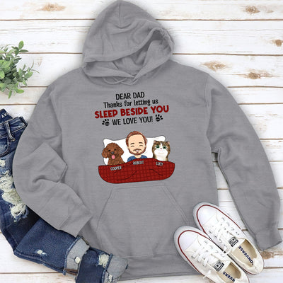 Letting Us Sleep Beside You - Personalized Custom Hoodie