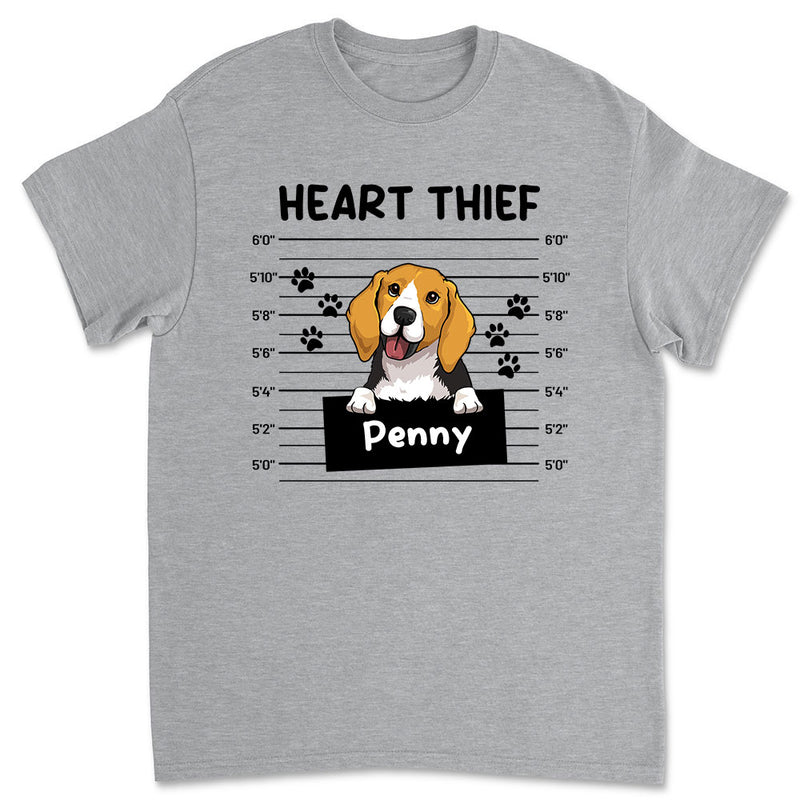 Heart Thief - Personalized Custom Unisex T-shirt