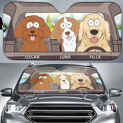 Every Dog Has Its Day - Personalized Car Sunshade