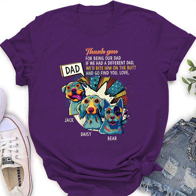 I Would Bite Her On The Butt - Personalized Custom Women's T-shirt