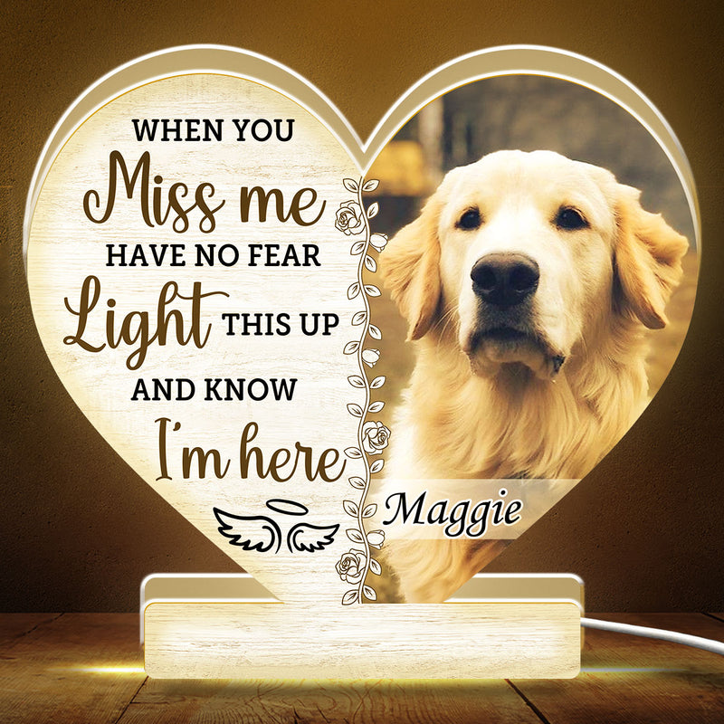 Have No Fear - Personalized Light Box