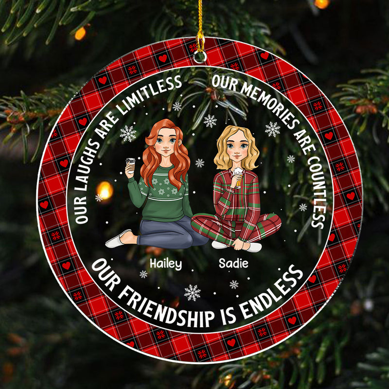 Laughs Are Limitless - Personalized Custom Acrylic Ornament