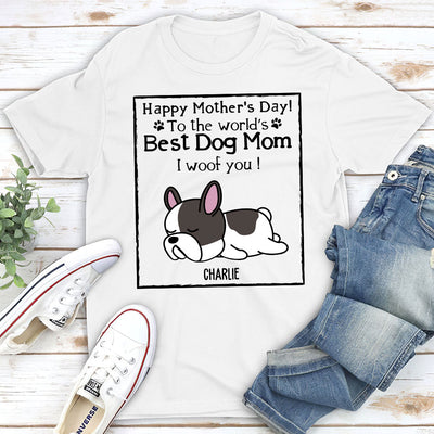 Best Cat And Dog Mom - Personalized Custom Unisex T-shirt