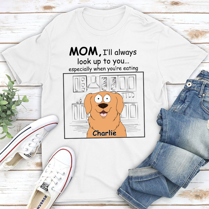 Always Look Up - Personalized Custom Premium T-shirt