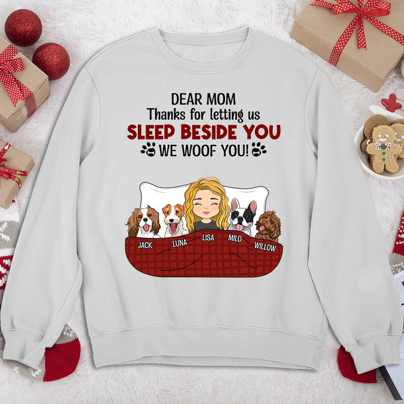 Letting Me Sleep Beside You - Personalized Custom Sweatshirt