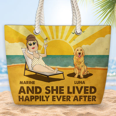 Happily Ever After - Personalized Custom Beach Bag