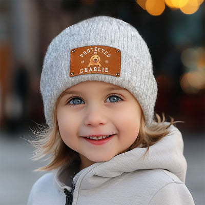 Protected By - Personalized Custom Beanie