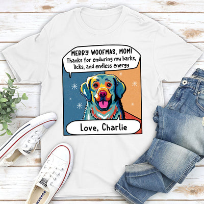 Enduring My Barks - Personalized Custom Unisex T-shirt