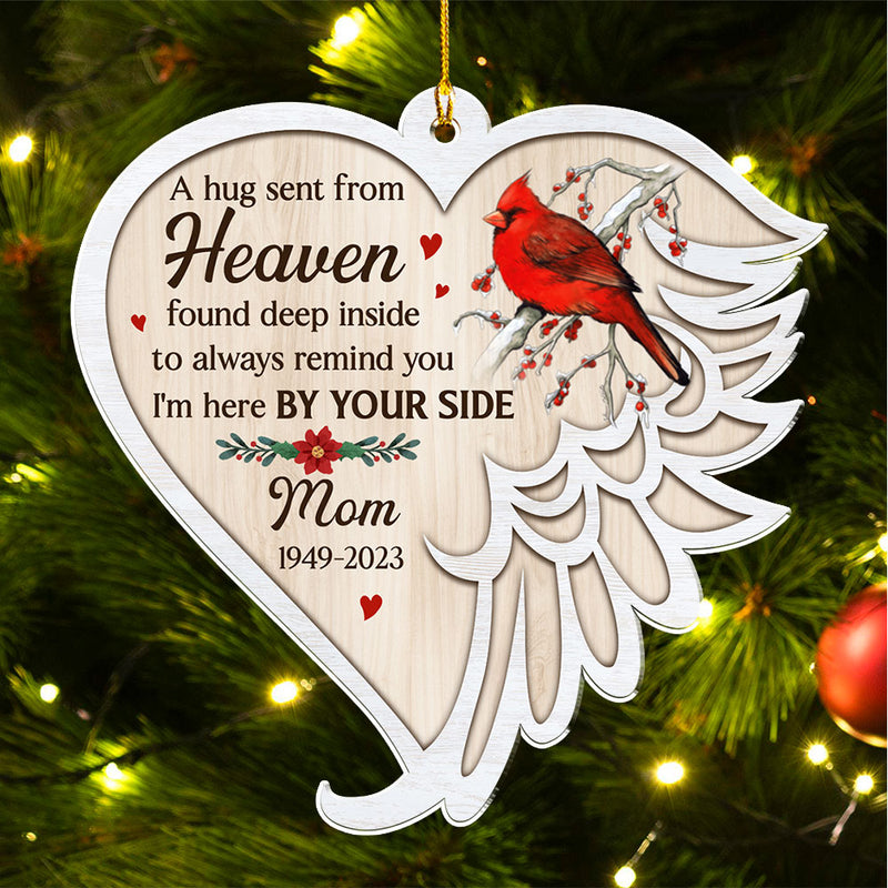 A Hug From Heaven - Personalized Custom Acrylic Ornament