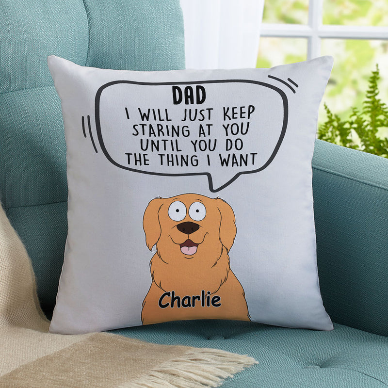 I Will Just - Personalized Custom Throw Pillow