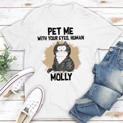 Pet Me With- Personalized Custom Unisex T-shirt