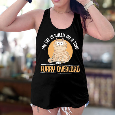 A Furry Overlord - Personalized Custom Women's Tank