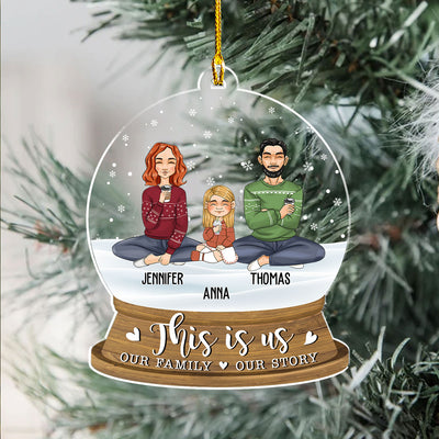 This Is Us - Personalized Custom Acrylic Ornament