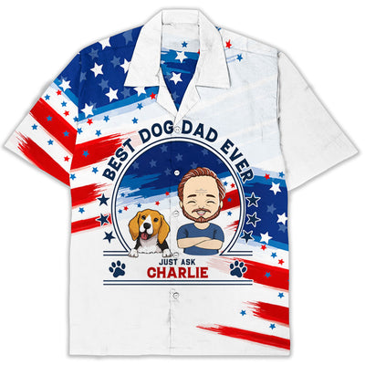 Best Dad Just Ask - Personalized Custom Hawaiian Shirt