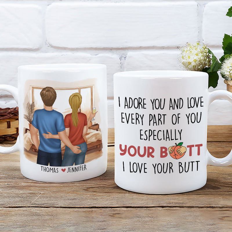 Every Part Of You - Personalized Custom Coffee Mug