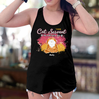 This Cat Servant - Personalized Custom Women's Tank