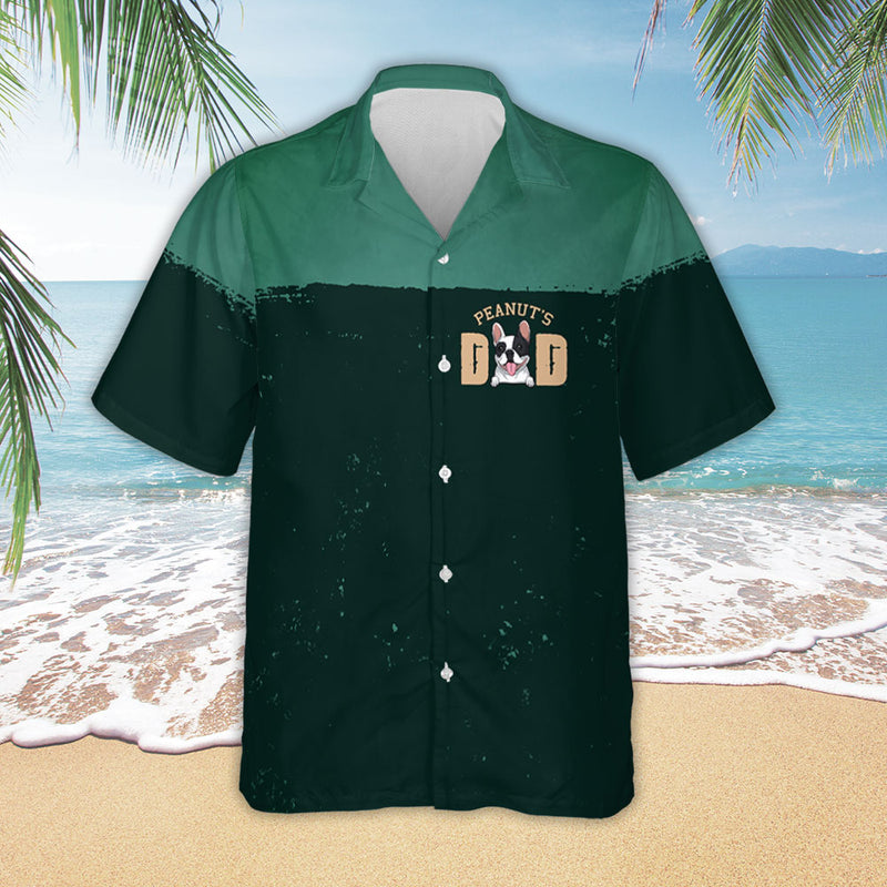 Dog Dad Basic - Personalized Custom Hawaiian Shirt