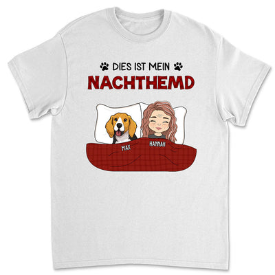 Nachthemd - Personalisiertes Unisex T-Shirt