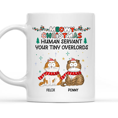 Meowy Christmas - Personalized Custom Coffee Mug