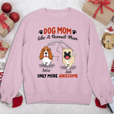 Like A Normal Mom - Personalized Custom Sweatshirt