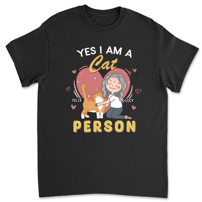 A Cat Person - Personalized Custom Unisex T-shirt