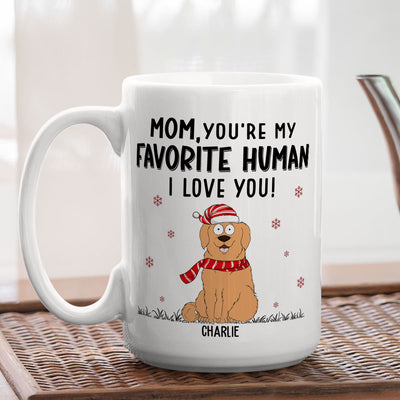 Favorite Human We Love - Personalized Custom Coffee Mug