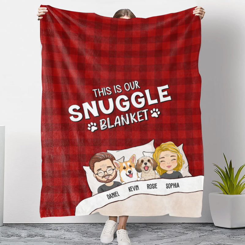 Snuggle Blanket - Personalized Custom Fleece Blanket