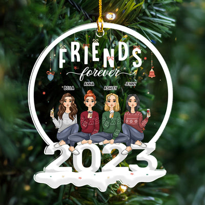 Besties 2023 - Personalized Custom Acrylic Ornament