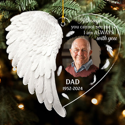 Angel In Heaven - Personalized Custom Photo Acrylic Ornament