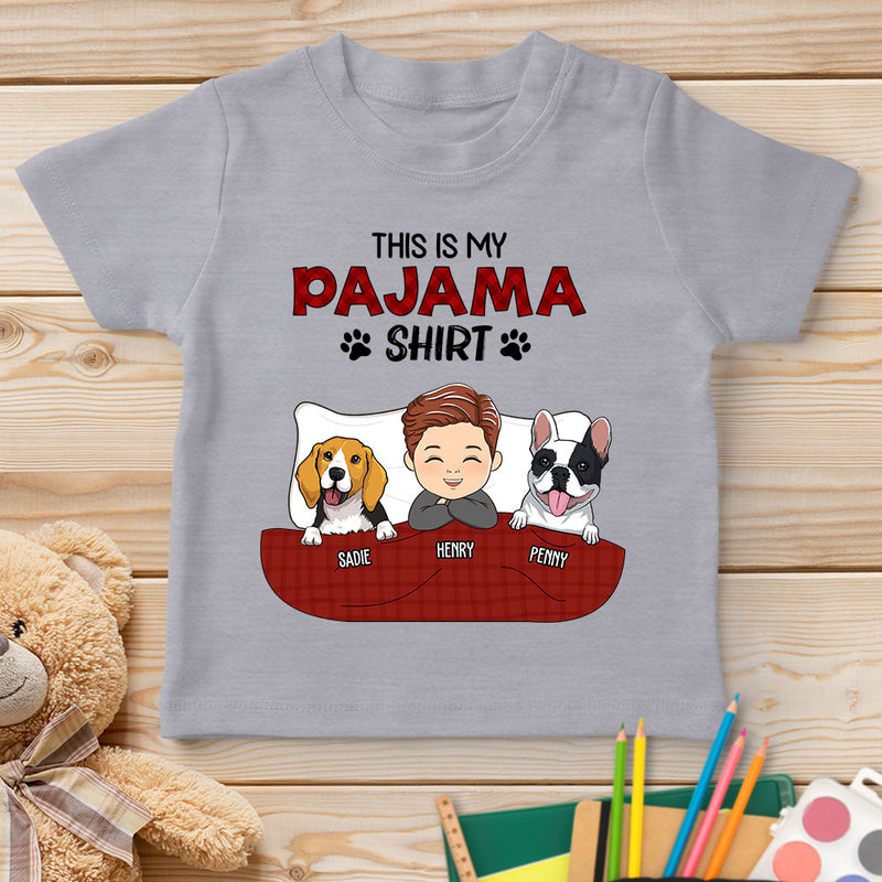 Pajama Shirt Version 3 - Personalized Custom Youth T-shirt