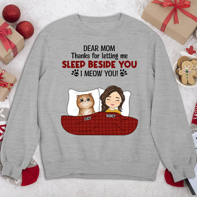 Sleeping Beside You - Personalized Custom Sweatshirt