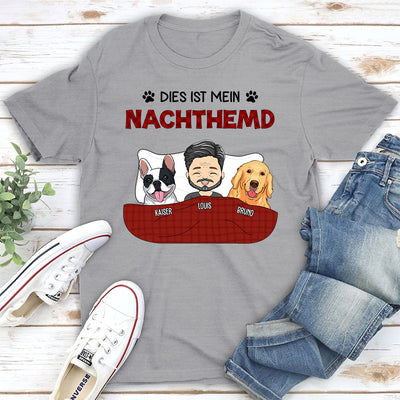 Nachthemd - Personalisiertes Unisex T-Shirt