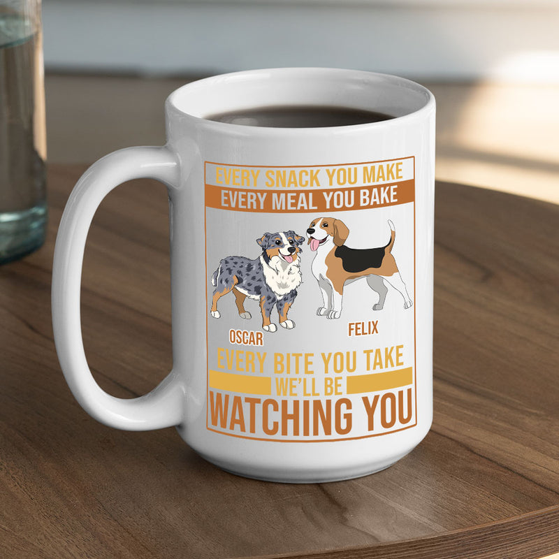 Snack And Meal - Personalized Custom Coffee Mug