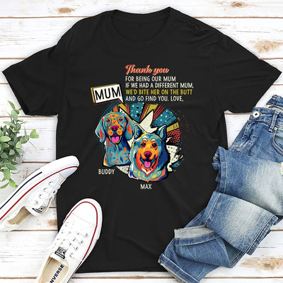 I Would Bite Her On The Butt  - Personalized Custom Unisex T-shirt