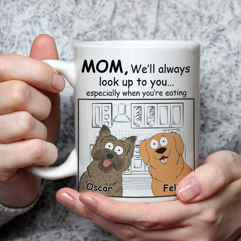 Always Look Up - Personalized Custom Coffee Mug