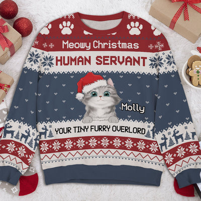 Furry Overlord - Personalized Custom All-Over-Print Sweatshirt