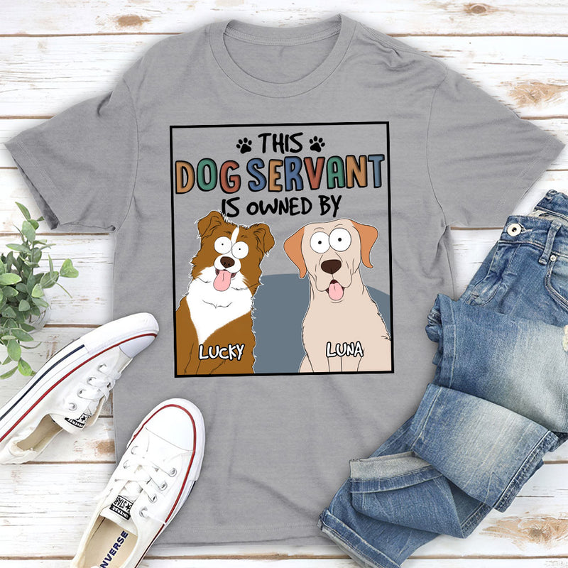 This Pet Servant Version Dog - Personalized Custom Unisex T-shirt