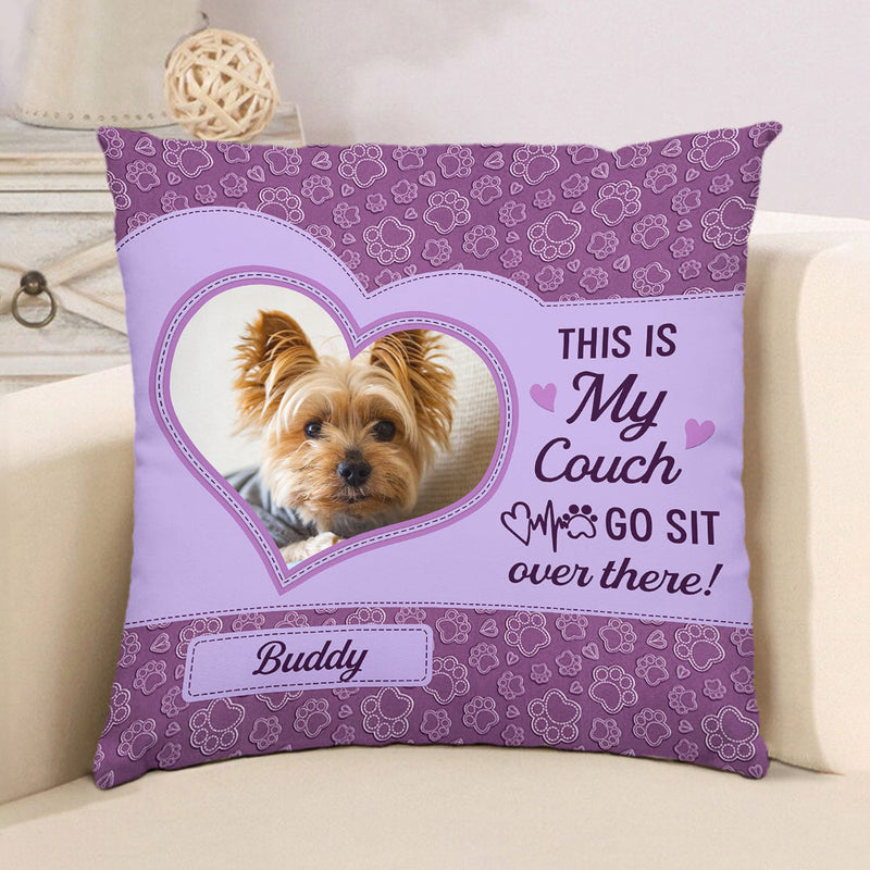 Dog Mom Era - Personalized Custom Throw Pillow