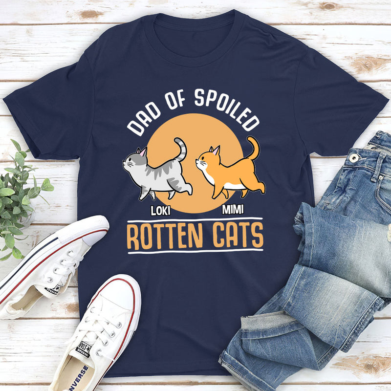 Spoiled Cats - Personalized Custom Premium T-shirt