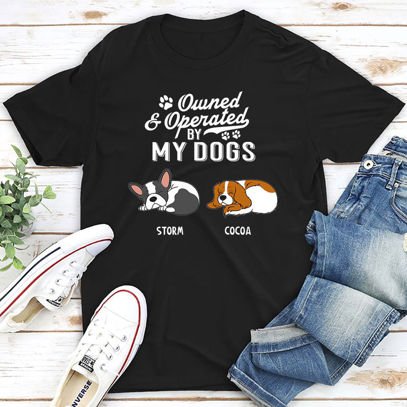 My Dog My Boss - Personalized Custom Premium T-shirt