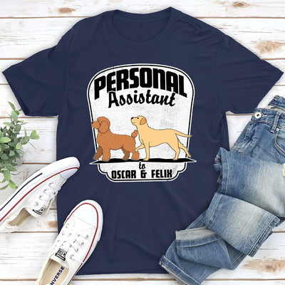 Personal Assistant - Personalized Custom Premium T-shirt